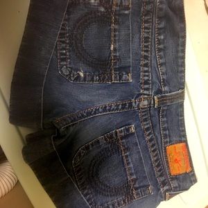 True religion shorts